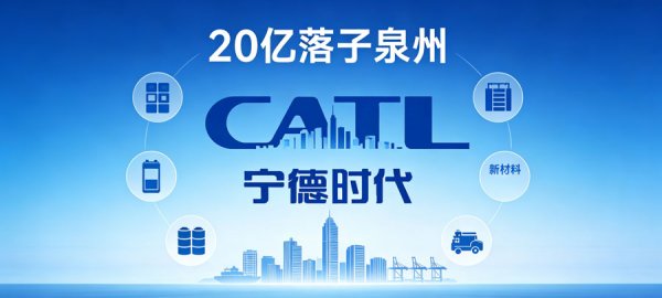 宁德时代20亿落子泉州：福建大本营战略背后的产业棋局